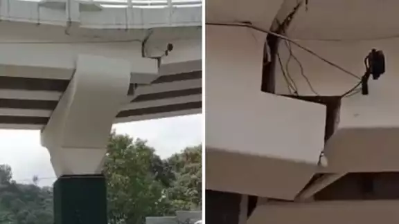 Protección Civil de Huixquilucan se encuentra en la zona revisando el sitio; no reportan lesionados Protección Civil de Huixquilucan se encuentra en la zona revisando el sitio; no reportan lesionados