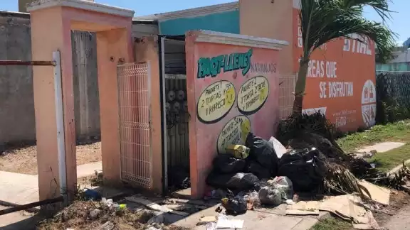La basura en las calles se acumula demasiado