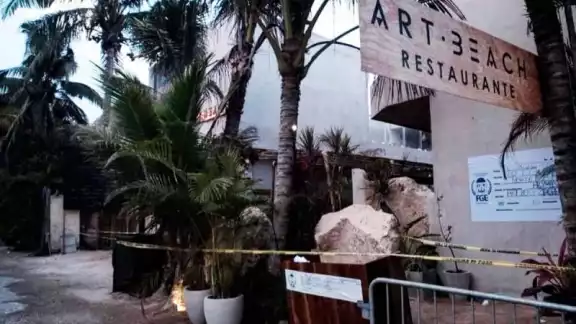 Los hechos ocurrieron la noche del sábado alrededor de las 21:00 horas, cuando personas arribaron al establecimiento Art Beach