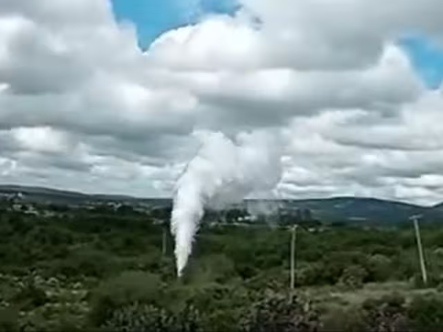 La explosión se registra en la comunidad de Dolores Godoy, del municipio de San Juan del Río;