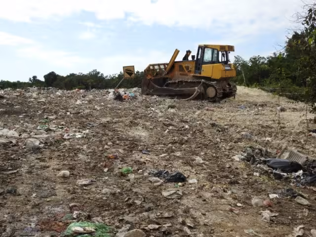 El relleno sanitario está a nada de rebasar su límite de uso
