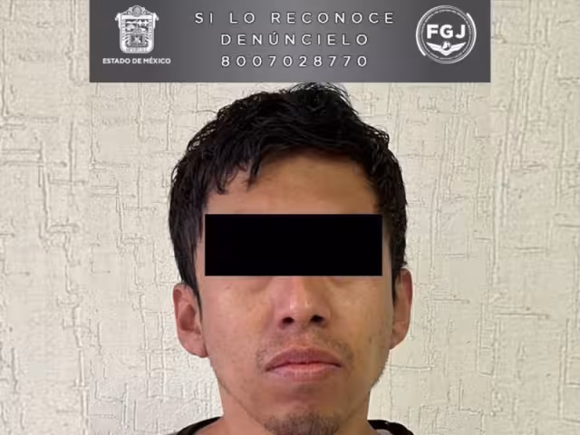 Ángel "N" de 24 años fue detenido por el presunto delito de feminicidio. Foto: FGE