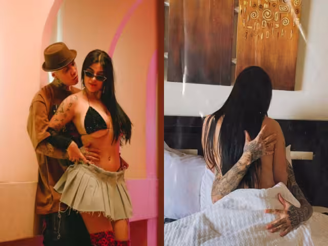 Karely Ruiz y Santa Fe Klan estrenan video explícito en OnlyFans