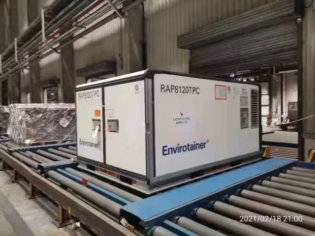 Se trata del noveno vuelo de la farmacéutica a México, sumando un total de 25 millones de dosis