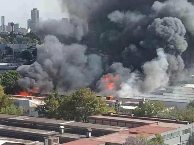 Incendio de estación gas LP en Azcapotzalco, CDMX
