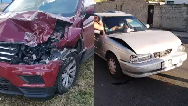 En uno de los incidentes, uno de los vehículos no contaba con seguro