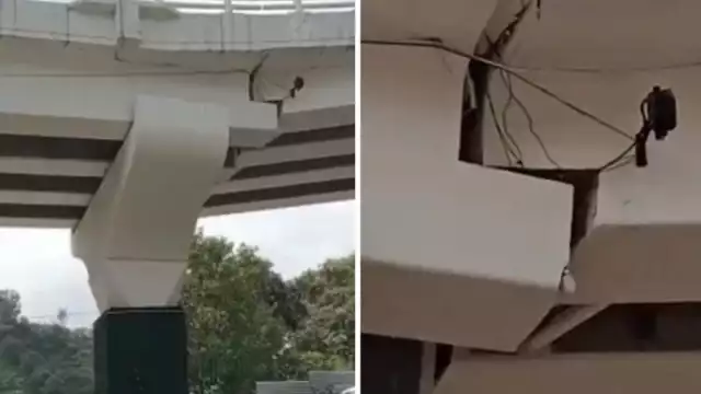 Protección Civil de Huixquilucan se encuentra en la zona revisando el sitio; no reportan lesionados