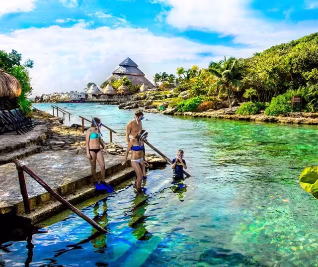 Pese al COVID-19 y una tormenta tropical en dirección a Quintana Roo, Parque Xcaret continúa con alta afluencia