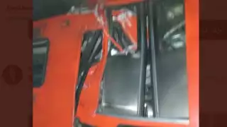 El pasado sábado un choque entre dos trenes dejo más de 50 personas heridas y una más muerta