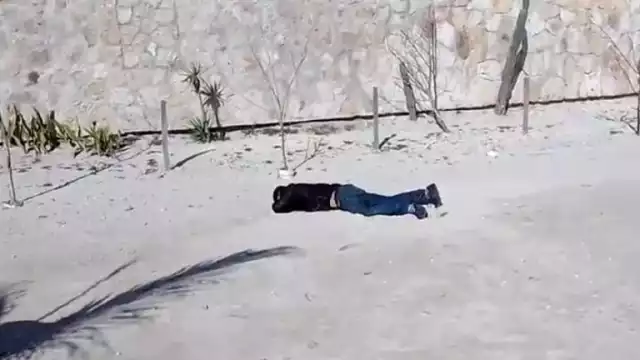 El hombre se encontraba boca abajo en la zona de casas veraniegas de Progreso