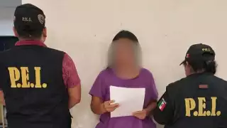 Tras el crimen, la mujer se autolesionó y fue trasladada a un hospital para recibir atención médica