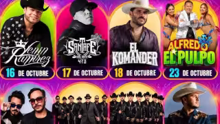 De Lenin Ramírez a Edén Muñoz: Estos son los artistas confirmados para la Expofer 2026 en Chetumal