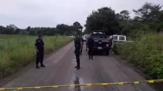 El Servicio Médico Forense (Semefo) acudió al sitio a levantar el cuerpo