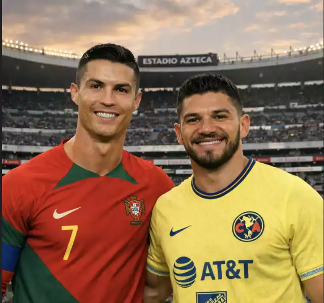 CR7 y Henry Martín
