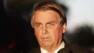 Bolsonaro volvió a quejarse el martes por la noche de las contracciones involuntarias del diafragma