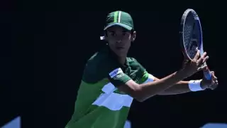 Rodrigo empezó en el deporte blanco a los cuatro años de edad