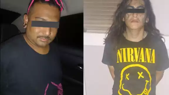 Elementos de la Secretaría de Seguridad Pública detuvieron a dos hombres y dos mujeres por su probable responsabilidad en los daños ocasionados y en las agresiones contra servidores públicos.