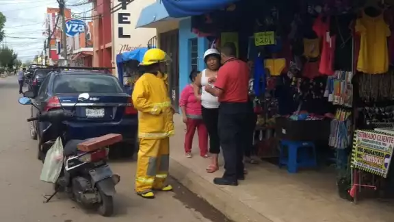 Bomberos decomisaron el tanque para evitar que se registrara un accidente Bomberos decomisaron el tanque para evitar que se registrara un accidente