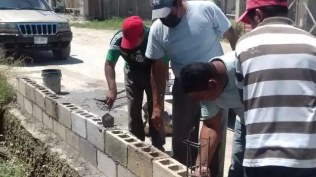 El pozo tiene 3 metros por 4 de largo y 5 metros de profundidad