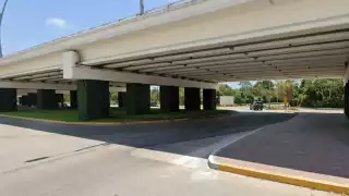 Los hechos se desarrollaron a la altura de este puente