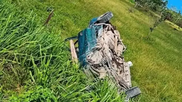 Sin víctimas mortales en choque frontal sobre la carretera estatal