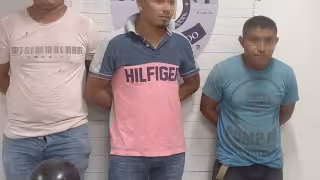 Los oficiales procedieron a la formal detención de los masculinos para ponerlos a disposición de la autoridad correspondiente.