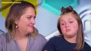 Renée fue regañada por su mamá en pleno programa de MasterCherf Junior México