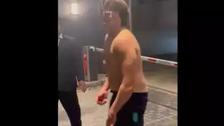 El hombre fue señalado en redes sociales por amenazar a otro, cuando estaba borracho, en Nuevo León