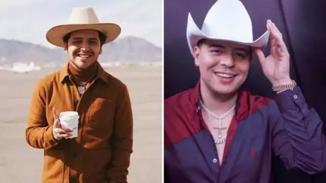 Tras polémica pelea, Eduin Caz y Christian Nodal se encuentran pero ¿no se hablan?
