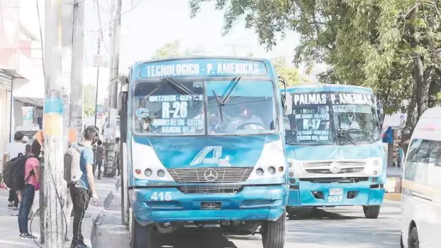 Los choferes se dicen preocupados por su integridad física