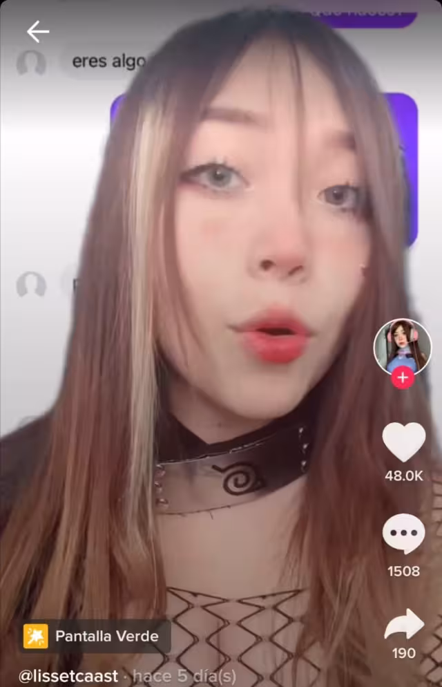 Lisset narrando cuando la rechazaron por ser otaku