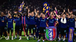 Inter de Milán conquista el Scudetto 21 de su historia en el Calcio italiano