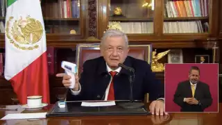 A través de un video, el mandatario federal señaló que se encuentra ronco y afónico.