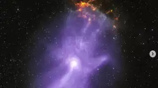 Esta fue la imagen que compartió la NASA en sus redes