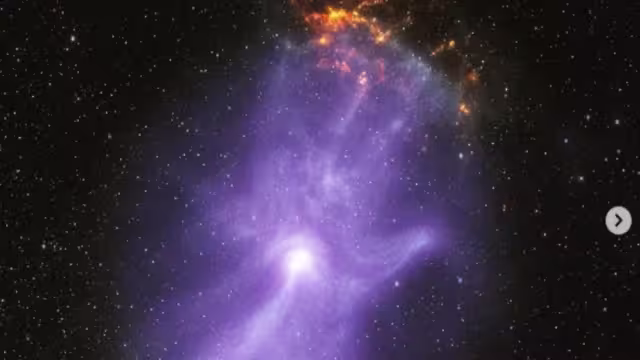 Esta fue la imagen que compartió la NASA en sus redes