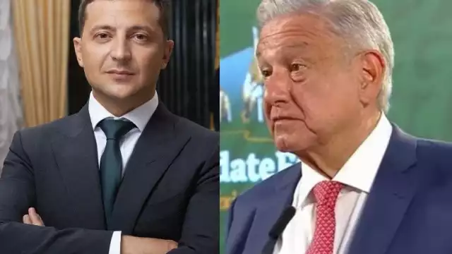 Zelenski no está de acuerdo con las posturas que ha tomado AMLO