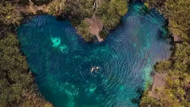 Uno de los cenotes en Tulum es ideal para pasar un rato agradable con tu pareja este Día del Amor y la Amistad