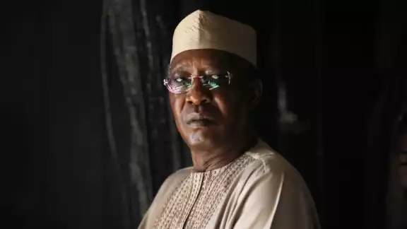 Fotografía del fallecido Idriss Déby Itno