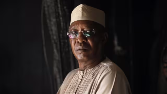 Fotografía del fallecido Idriss Déby Itno