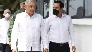 Mauricio Vila tuvo una reunión con Andrés Manuel López Obrador este sábado