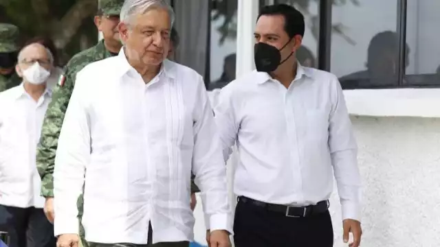 Vila Dosal sostuvo productiva reunión de trabajo con López Obrador, para dar seguimiento a los proyectos que detonarán el desarrollo de Yucatán