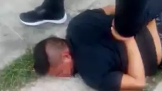 Los vecinos detuvieron al hombre que presuntamente cobraba derecho de piso en La Guadalupana