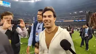 El actuar del Checo con sus seguidores dejó mucho qué desear