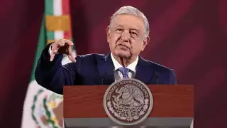 Presidente AMLO en conferencia de prensa