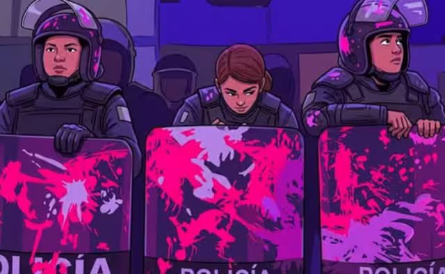 “Solo eran mujeres trabajando”: agresión a policías en marcha del 8M divide opiniones en Campeche