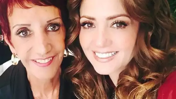 Andrea Legarreta siempre fue muy cercana a su mamá Andrea Legarreta siempre fue muy cercana a su mamá