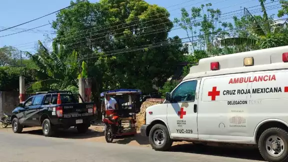 La Cruz Roja intentó auxiliar al sujeto La Cruz Roja intentó auxiliar al sujeto