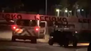 Elementos de la Semefo acudieron al lugar para hacer el levantamiento del cuerpo