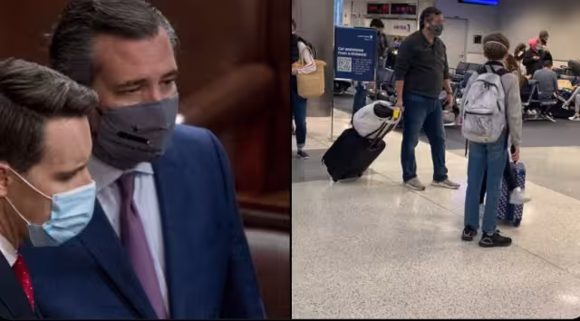 Un usuario de Twitter lo reconoció, y denunció su salida del país