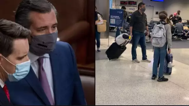 Un usuario de Twitter lo reconoció, y denunció su salida del país